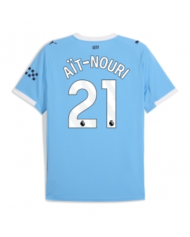 Billige Fotballdrakt Manchester City Rayan Ait-Nouri #21 Replika Hjemmedrakt 2025-26 Kortermet Billige Fotballdrakt Manchester City Rayan Ait-Nouri #21 Replika Hjemmedrakt 2025-26 Kortermet